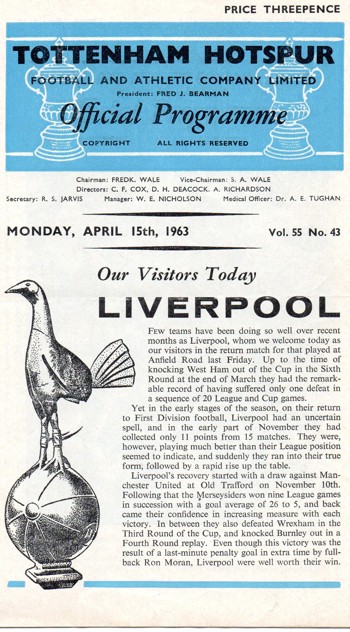 Match programme